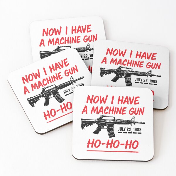 Item preview, Película navideña: Ahora tengo una ametralladora, Ho-Ho-Ho designed and sold by ArbitraryTees.