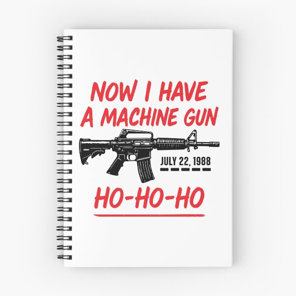 Item preview, Película navideña: Ahora tengo una ametralladora, Ho-Ho-Ho designed and sold by ArbitraryTees.