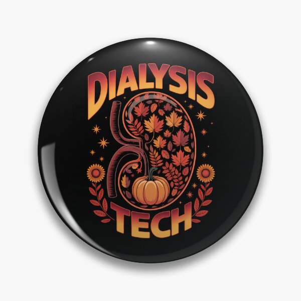 Item preview, Dialysis Tech Kidney Nephrology Nurse Fall Thanksgiving designed and sold by Turbotine.