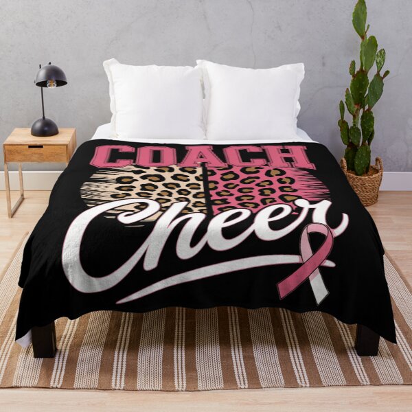 Item preview, Football Cheer Coach Ribbon Breast Cancer Awareness designed and sold by Turbotine.