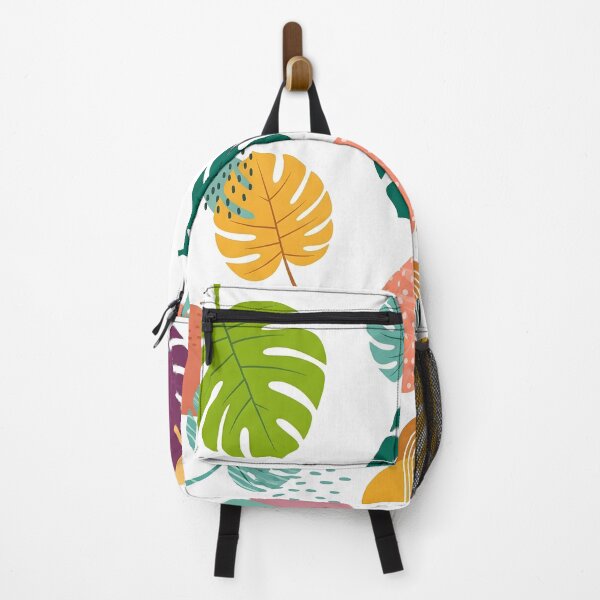 Item preview, Colorful Tropical Monstera Leaves – Modern Boho Abstract Design designed and sold by ShabanMerch.