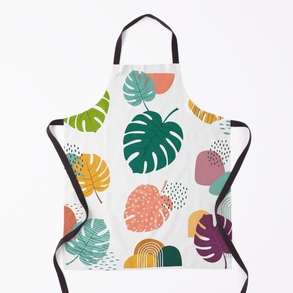 Item preview, Colorful Tropical Monstera Leaves – Modern Boho Abstract Design designed and sold by ShabanMerch.