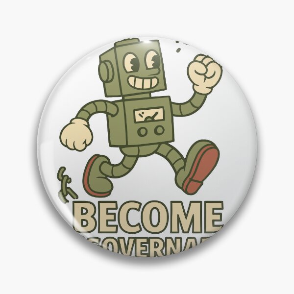 Item preview, Retro Rebel Robot – Become Ungovernable designed and sold by haitrieuic96.