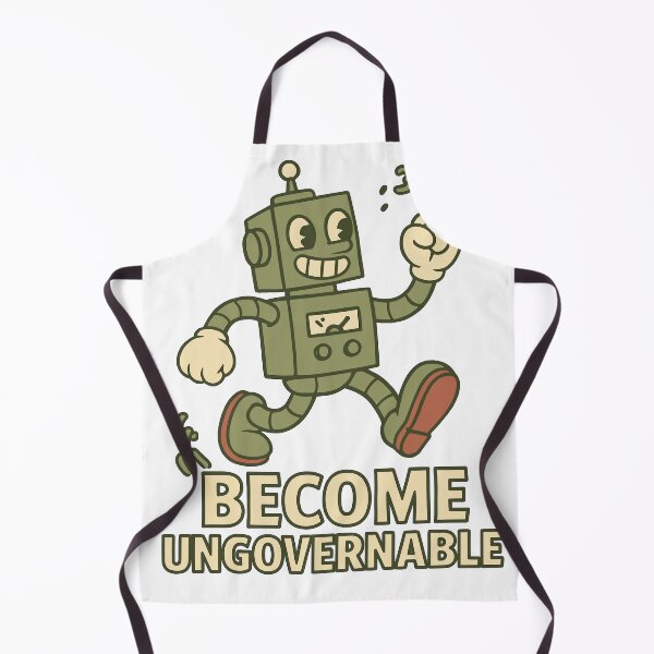 Item preview, Retro Rebel Robot – Become Ungovernable designed and sold by haitrieuic96.
