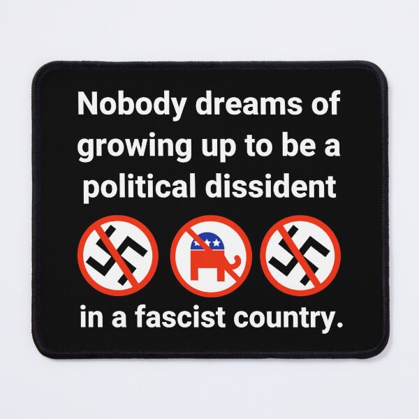 Item preview, Political dissident in a fascist country. designed and sold by Rachel the Artist .