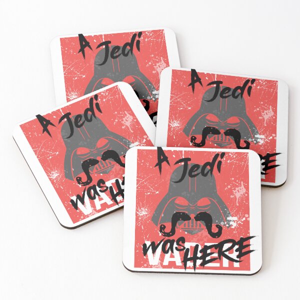 Item preview, A JEDI WAS HERE - WHITE DESIGN designed and sold by HardDraw.