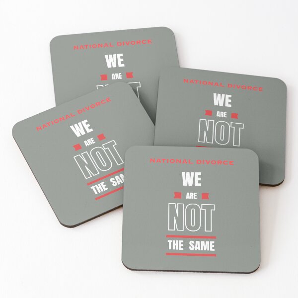 Item preview, National Divorce / WE ARE NOT THE SAME designed and sold by NATIONALDIVORCE.