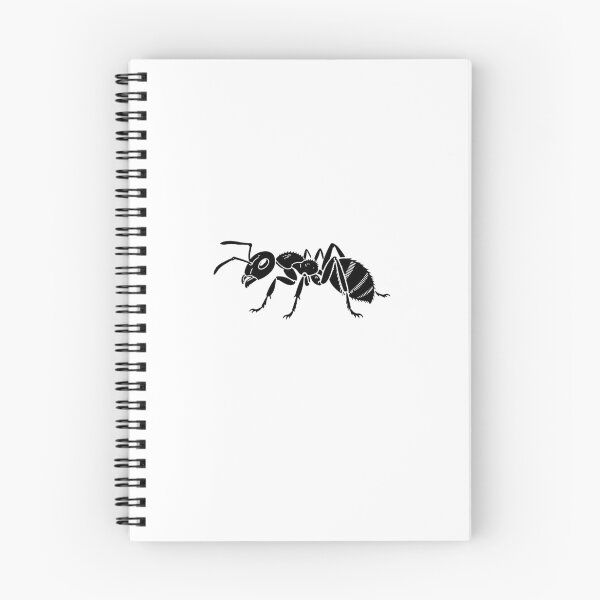 Item preview, Ant Silhouette | Minimalist Black and White Insect Design designed and sold by JollyCritters.