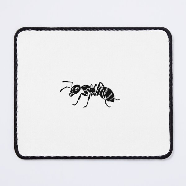 Item preview, Ant Silhouette | Minimalist Black and White Insect Design designed and sold by JollyCritters.