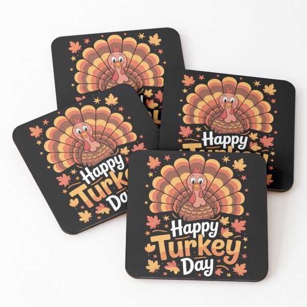 Item preview, Happy Turkey Day Cute Thanksgiving designed and sold by DeadlockCrew.
