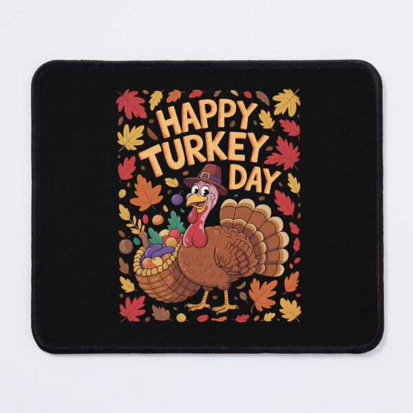 Item preview, Happy Turkey Day Thanksgiving Fall Autumn designed and sold by DeadlockCrew.