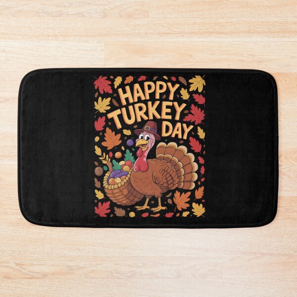 Item preview, Happy Turkey Day Thanksgiving Fall Autumn designed and sold by DeadlockCrew.