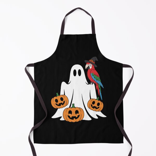 Item preview, Funny Ghost Parrot Pumpkin Halloween designed and sold by BakeryDozen.