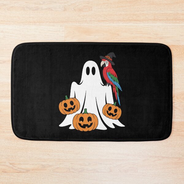Item preview, Funny Ghost Parrot Pumpkin Halloween designed and sold by BakeryDozen.