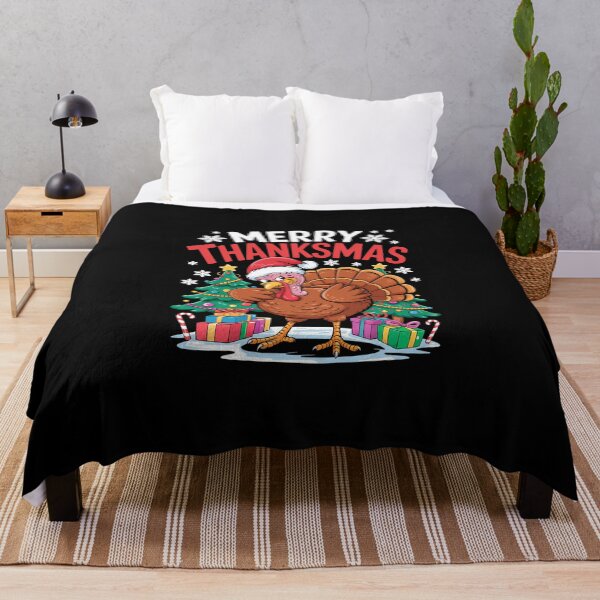 Item preview, Merry Thanksmas Christmas Thanksgiving Cute designed and sold by DeadlockCrew.