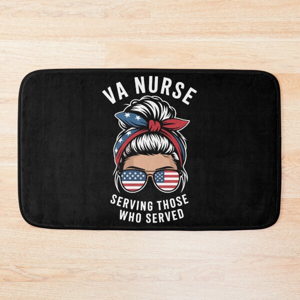 Item preview, nurse serving those who served patriotic veterans designed and sold by DeadlockCrew.