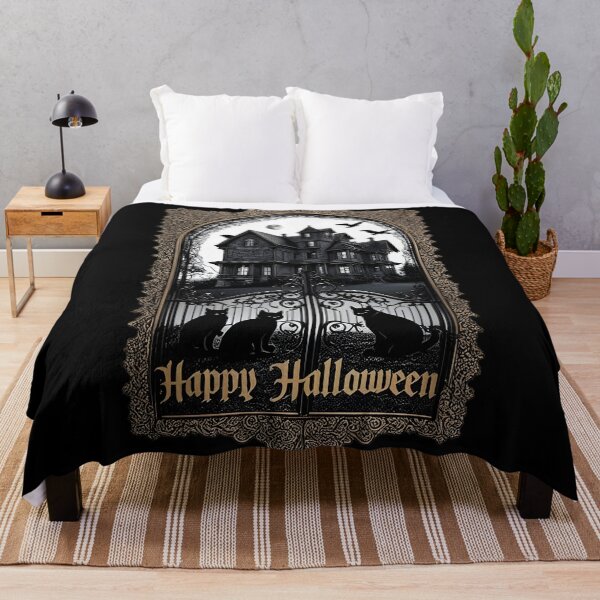 Item preview, Halloween Day Celebration | Gothic Halloween Night | Elegant Haunted Mansion designed and sold by Uglyandcute.