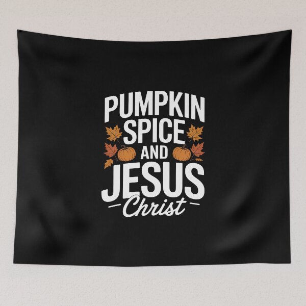 Item preview, Pumpkin Spice Christian Faith Thanksgiving Fall Autumn designed and sold by DeadlockCrew.
