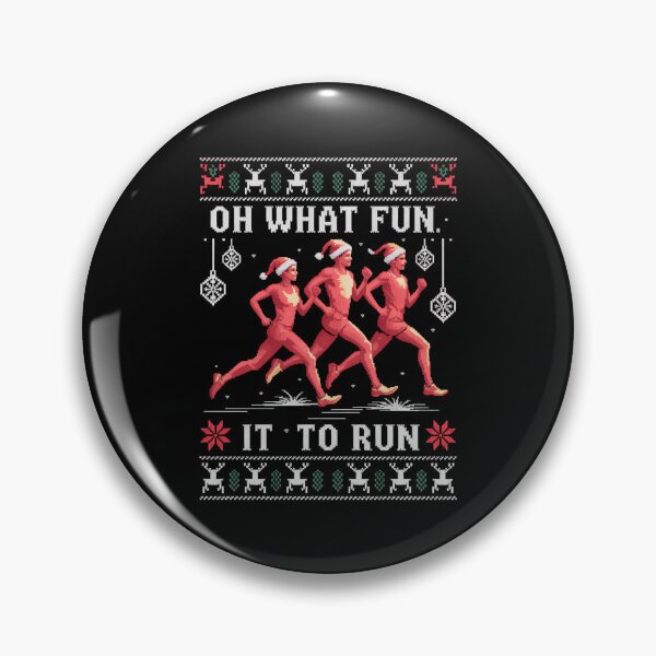 Item preview, Running Christmas Run Funny Xmas designed and sold by DeadlockCrew.