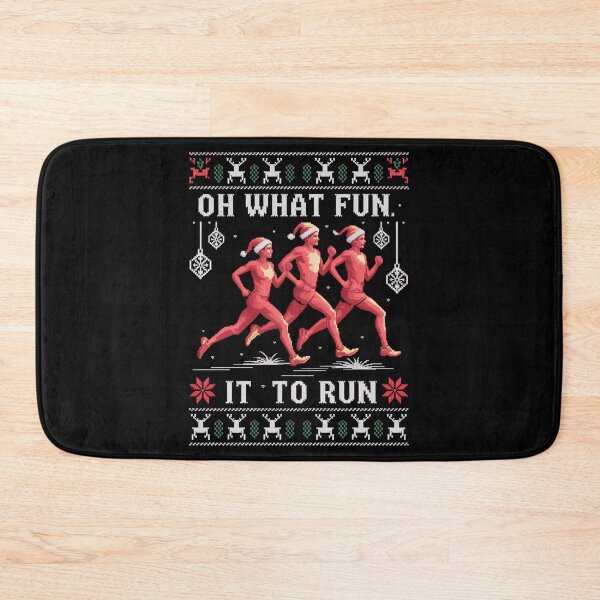 Item preview, Running Christmas Run Funny Xmas designed and sold by DeadlockCrew.