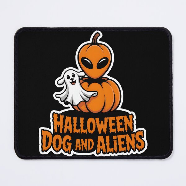 Item preview, Halloween Alien Pumpkin With Ghost designed and sold by bdacnzbai85.