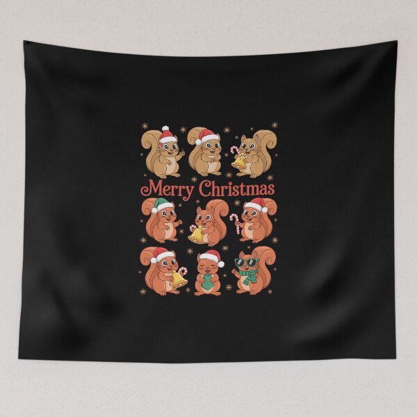 Item preview, Squirrel Christmas Funny Squirrel Lovers Xmas designed and sold by DeadlockCrew.