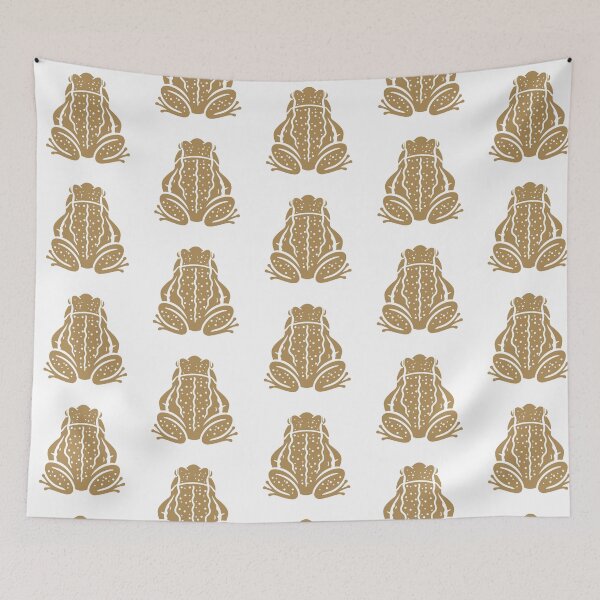 Item preview, Zen Money Toad – Minimalist Golden Bronze Design for Wealth and Balance designed and sold by JollyCritters.