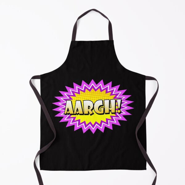 Item preview, Aargh onomatopoeia used in comic culture designed and sold by DibuHumor.