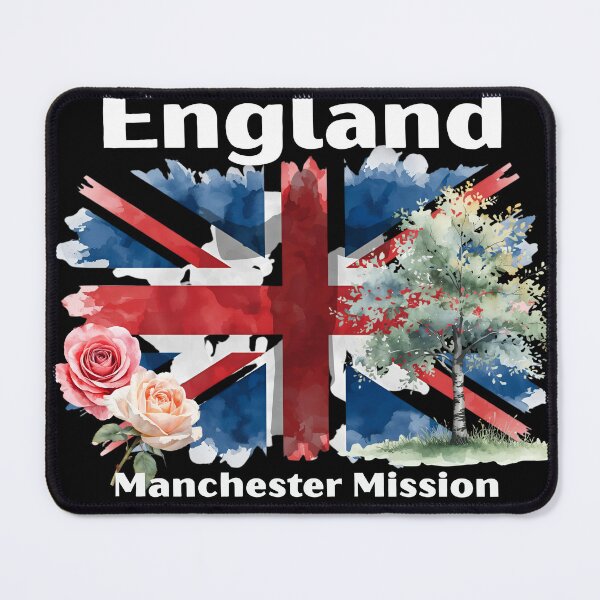 Item preview, England Manchester Mission designed and sold by Seeshellspace Designs.