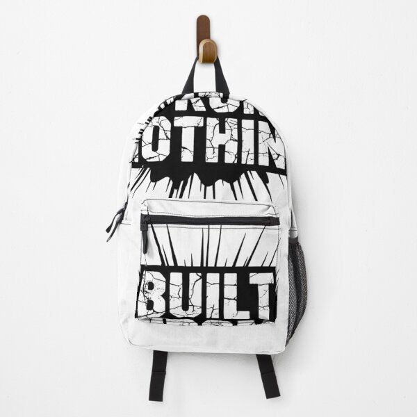 Item preview, BUILT FROM NOTHING – Street Hustle Quote designed and sold by Happyfreedom.