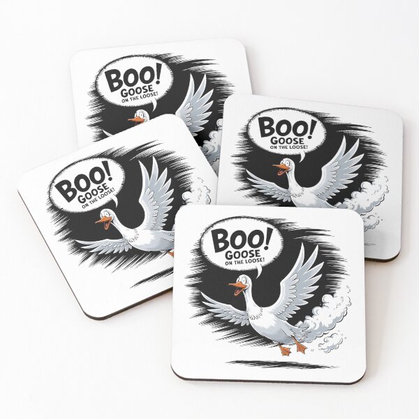 Item preview, Boo Goose on the Loose Funny Halloween Goose designed and sold by CuteDesignables.