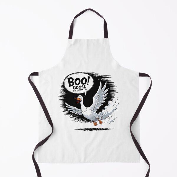 Item preview, Boo Goose on the Loose Funny Halloween Goose designed and sold by CuteDesignables.