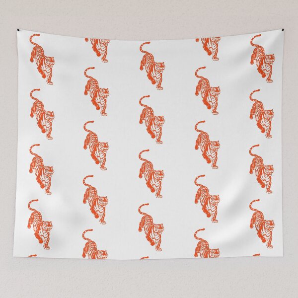 Item preview, South China Tiger Silhouette | Minimalist Wildlife Design designed and sold by JollyCritters.