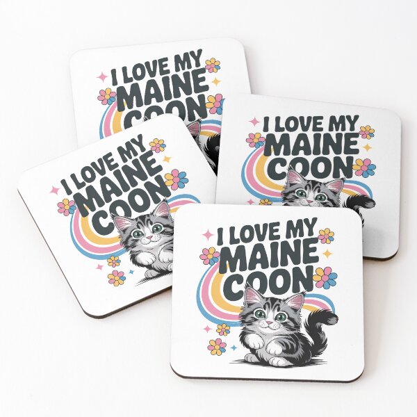 Item preview, I love My Maine Coon designed and sold by graphic-genie.