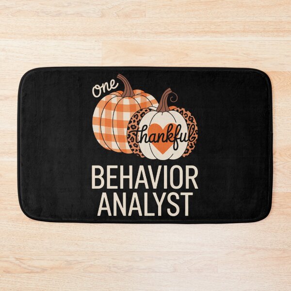 Item preview, Behavior Analyst Fun Thanksgiving Therapist Psychologist designed and sold by blueyeeti.