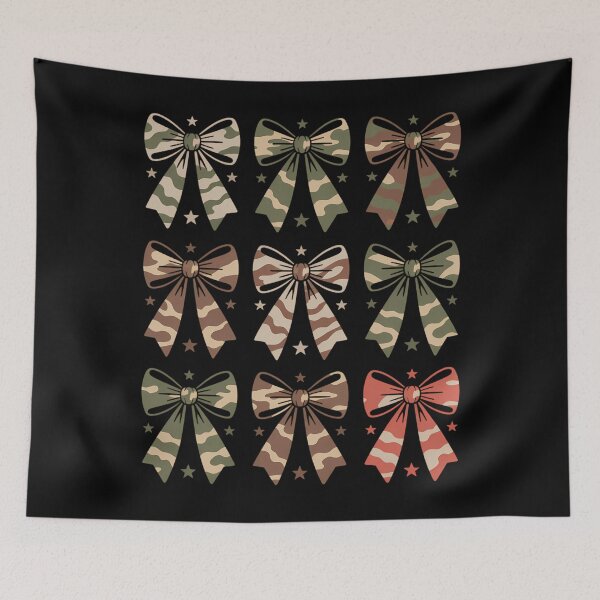 Item preview, Camouflage Coquette Bow Hunting  designed and sold by blueyeeti.