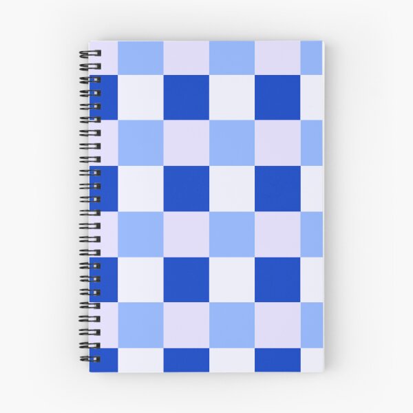 Aperçu de l'œuvre Motif à carreaux bleus et blancs créée et vendue par IntoClearWater.