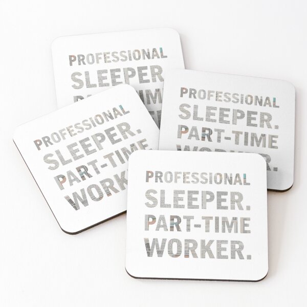 Item preview, Professional Sleeper. Part-Time Worker. - Newspaper Edition designed and sold by RDproject.
