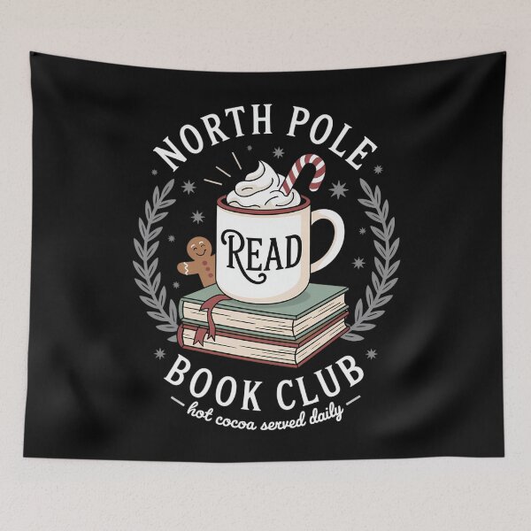 Item preview, Christmas Coquette Xmas Book Lovers designed and sold by CookWorldLaughs.