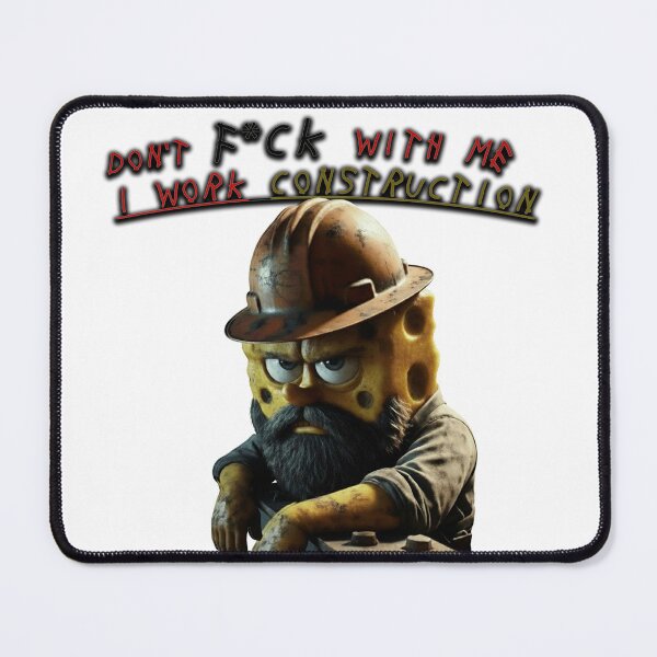 Item preview, Blue Collar Relatable Spongebob Sticker designed and sold by prodbpats.