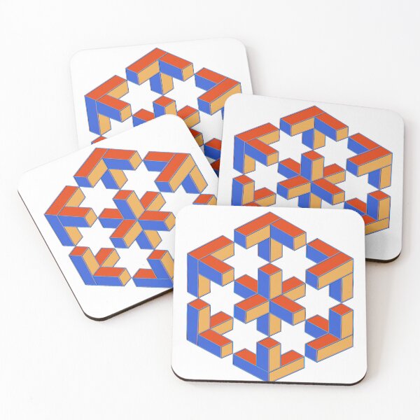 Item preview, Impossible cube optical illusion designed and sold by DaveDanchuk.