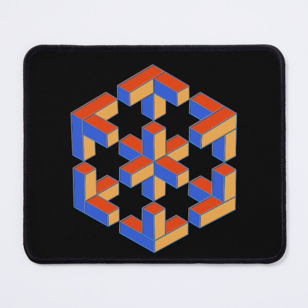 Item preview, Impossible cube optical illusion designed and sold by DaveDanchuk.