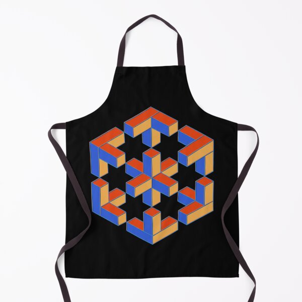 Item preview, Impossible cube optical illusion designed and sold by DaveDanchuk.
