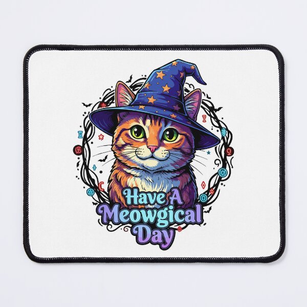 Item preview, Meowgical Day Funny Cat Wizard Quote   designed and sold by Tong4130.