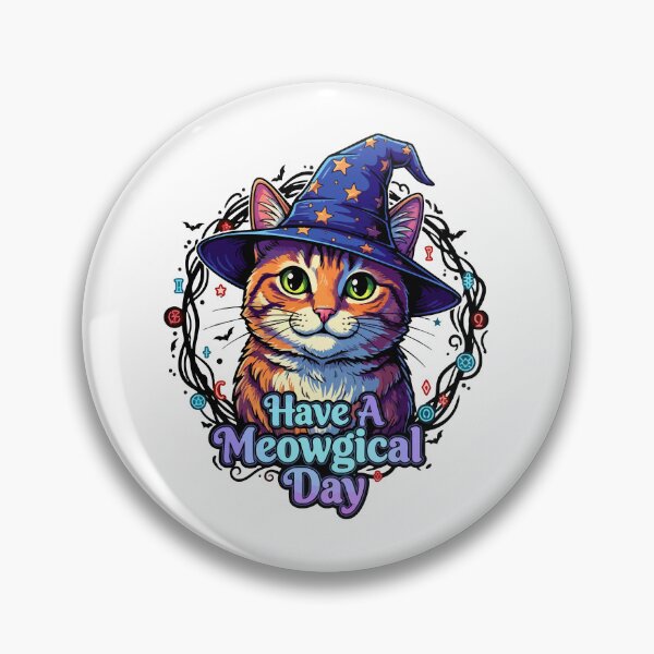 Item preview, Meowgical Day Funny Cat Wizard Quote   designed and sold by Tong4130.