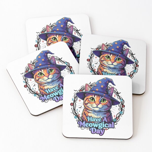 Item preview, Meowgical Day Funny Cat Wizard Quote   designed and sold by Tong4130.