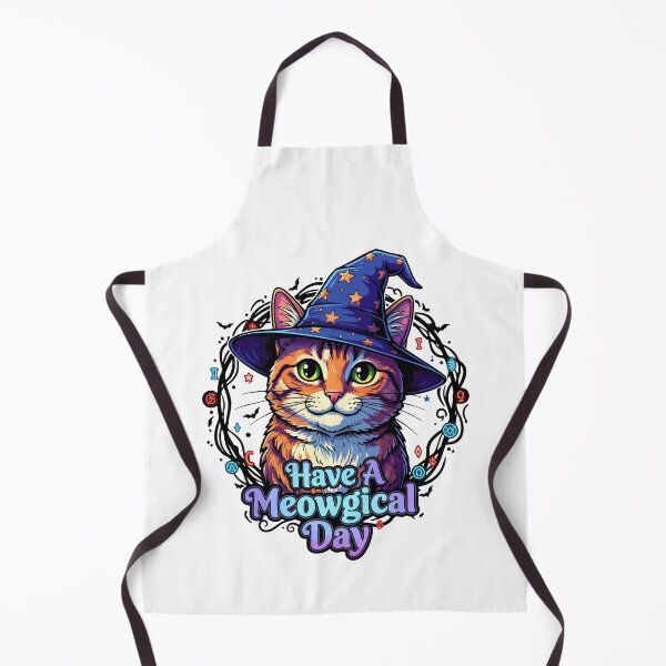 Item preview, Meowgical Day Funny Cat Wizard Quote designed and sold by Tong4130.