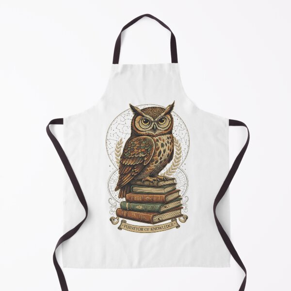 Item preview, Vintage Owl T-shirt – Wise Book Lover Design for Knowledge Seekers designed and sold by Print Era.