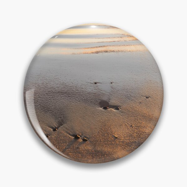 Item preview, Sunset Abstract of Ripples Pebbles and Sand designed and sold by Georgia Mizuleva.