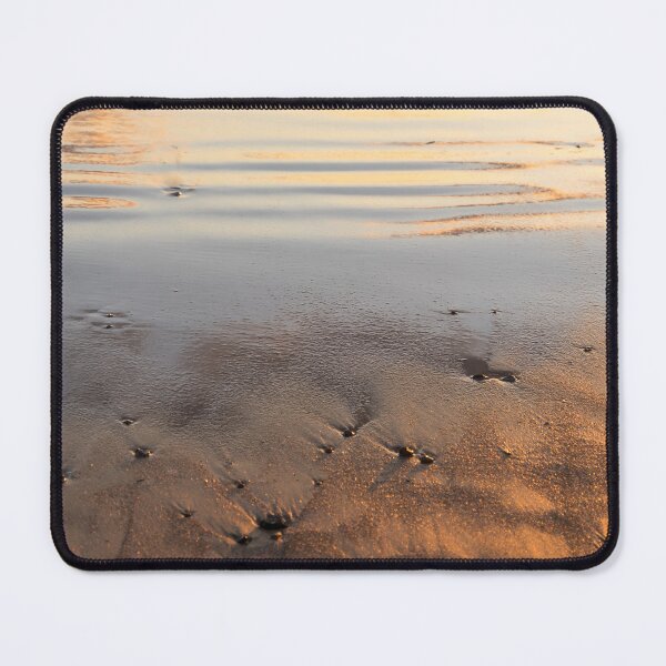 Item preview, Sunset Abstract of Ripples Pebbles and Sand designed and sold by Georgia Mizuleva.